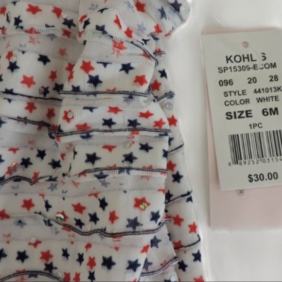 Little Lass Patriotic One Piece Outfit - Picture 5 of 6